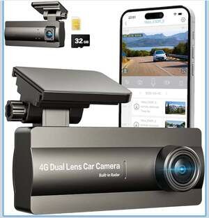 4G LTE Dash Cam Front Inside,